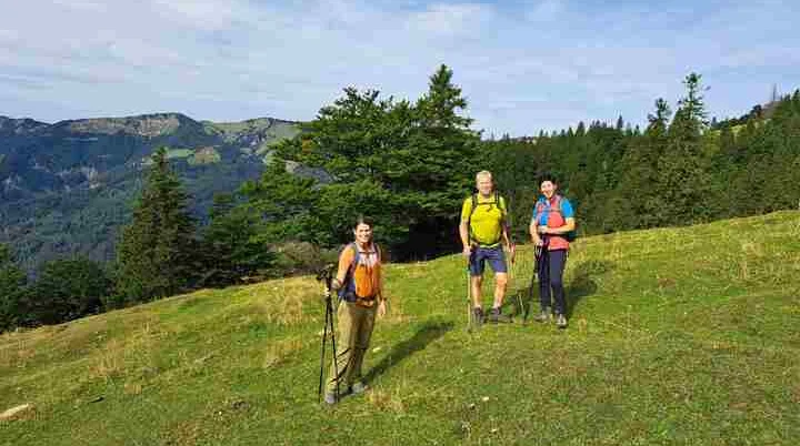 © (DAV Gangkofen) Die unteren Wiesen der Hofbauernalm © (DAV Gangkofen) Die unteren Wiesen der Hofbauernalm