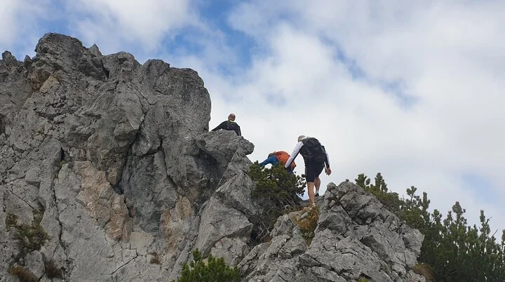 © (DAV Gangkofen) 3. Tag Hochkranz Ostgrat © (DAV Gangkofen) 3. Tag Hochkranz Ostgrat